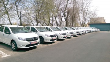 IPJ Tulcea a primit 19 autoturisme noi